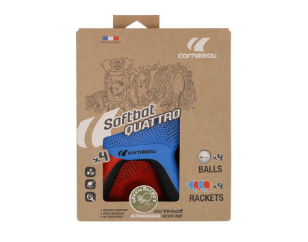 Набор ракеток для настольного тенниса Cornilleau Softbat Pack Quattro(4шт)