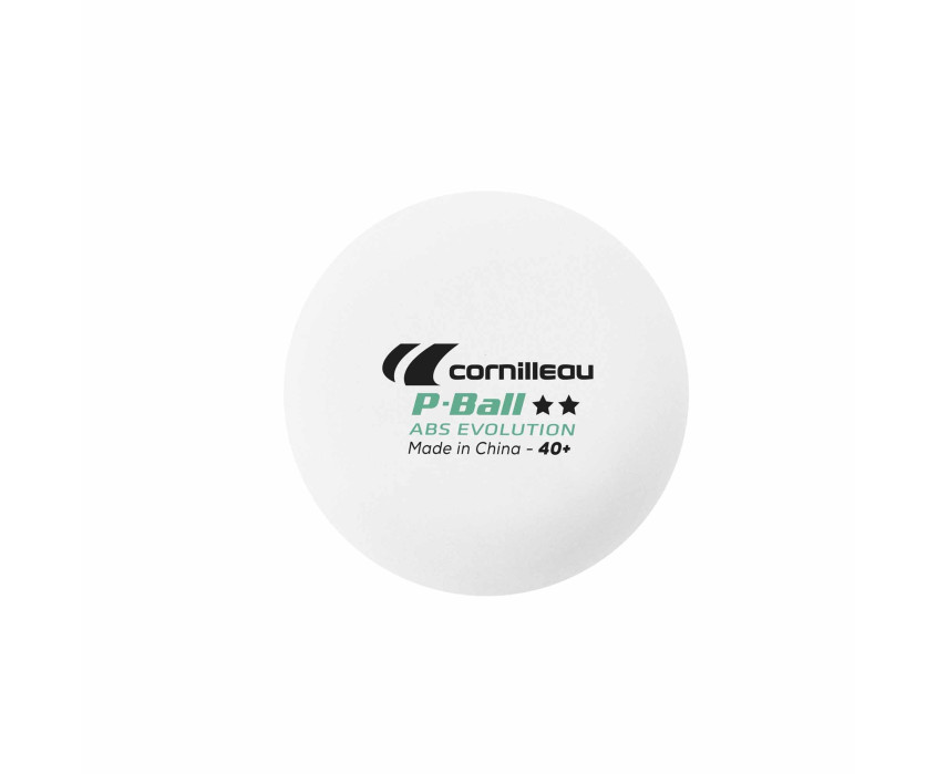 Шарики для настольного тенниса Cornilleau P-BALL **(two star) ITTF x6