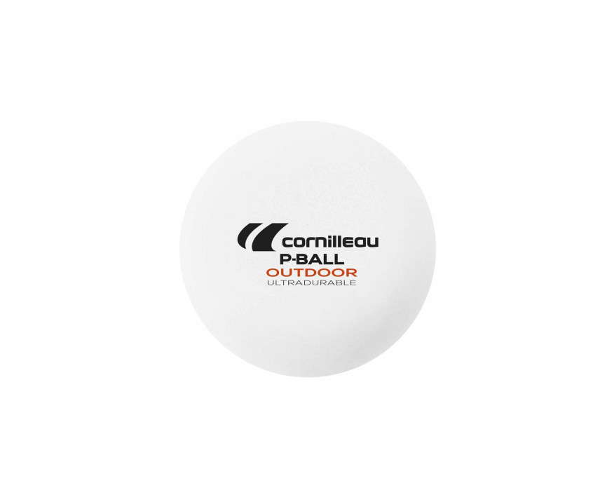 Всепогодные шарики для настольного тенниса Cornilleau P-BALL OUTDOOR ITTF x6